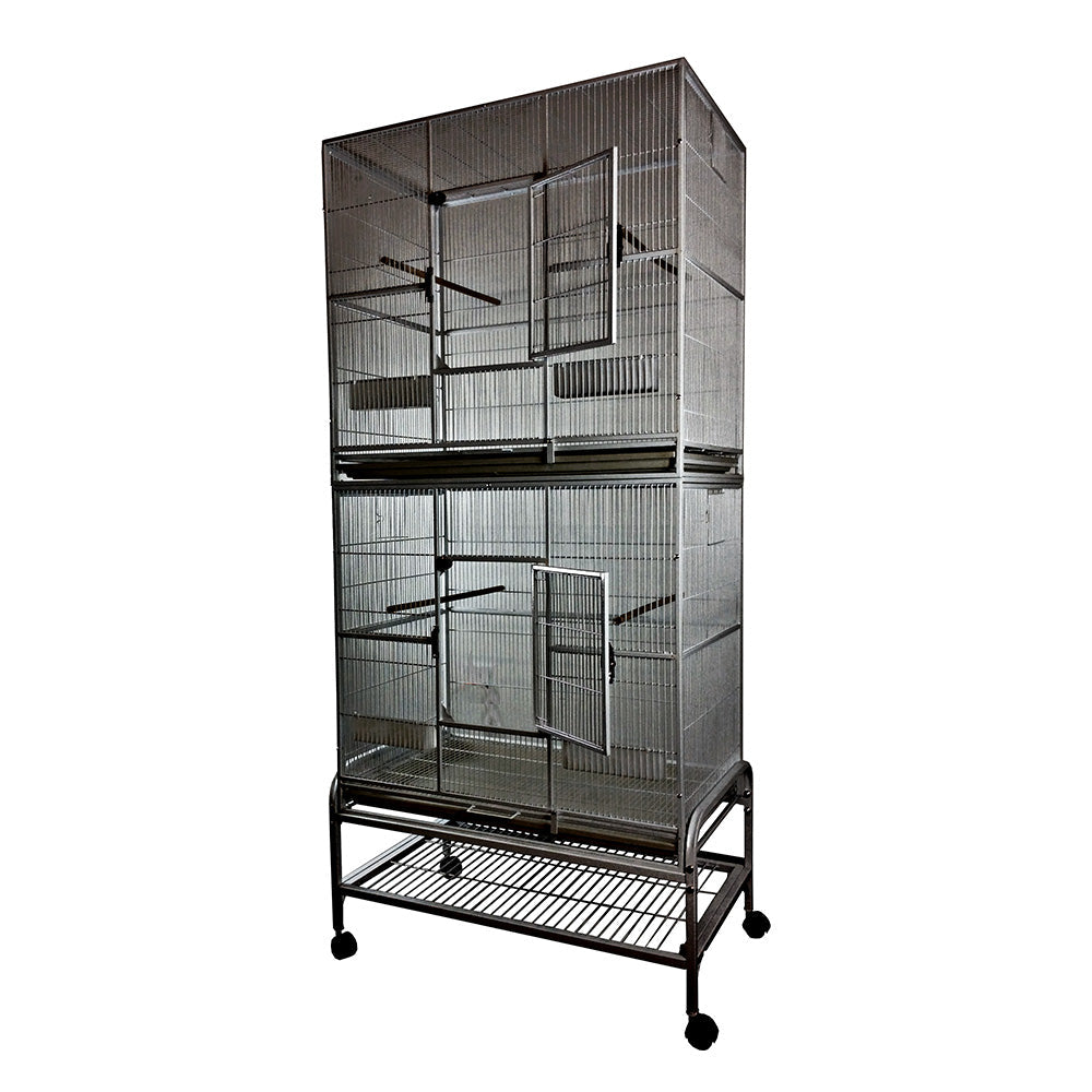 A&E Double Stack Flight Bird Cage